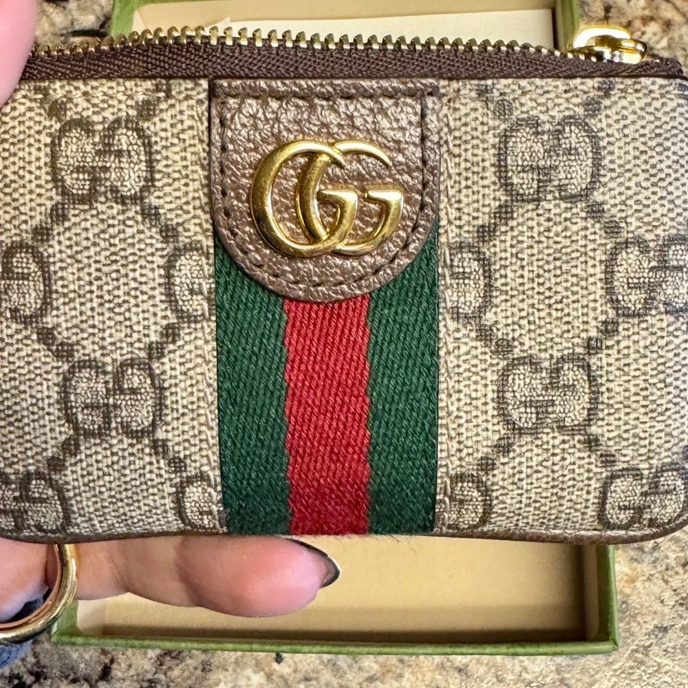 Gucci Ophidia Zip Key Pouch (NEW) - Picture 6 of 6